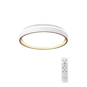 M9028  Verona 40W LED Flush Ceiling Gold